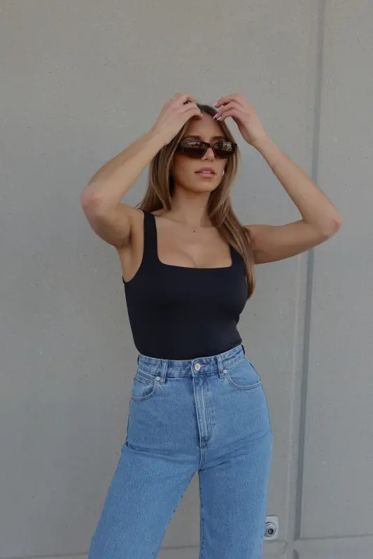 Luna Square Neck Bodysuit