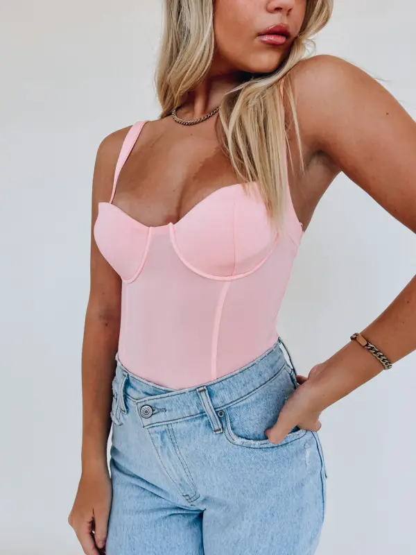 Vanessa Bodysuit In Pink